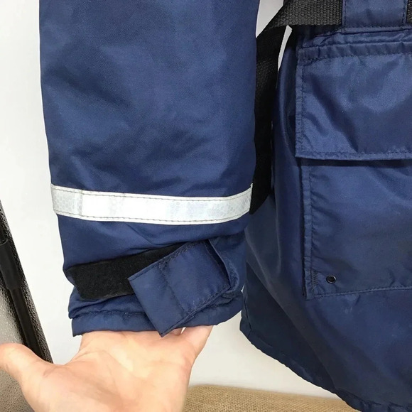 Stearns Men’s Windward Flotation Jacket Orange/Navy Winter Size XL - Picture 9 of 15